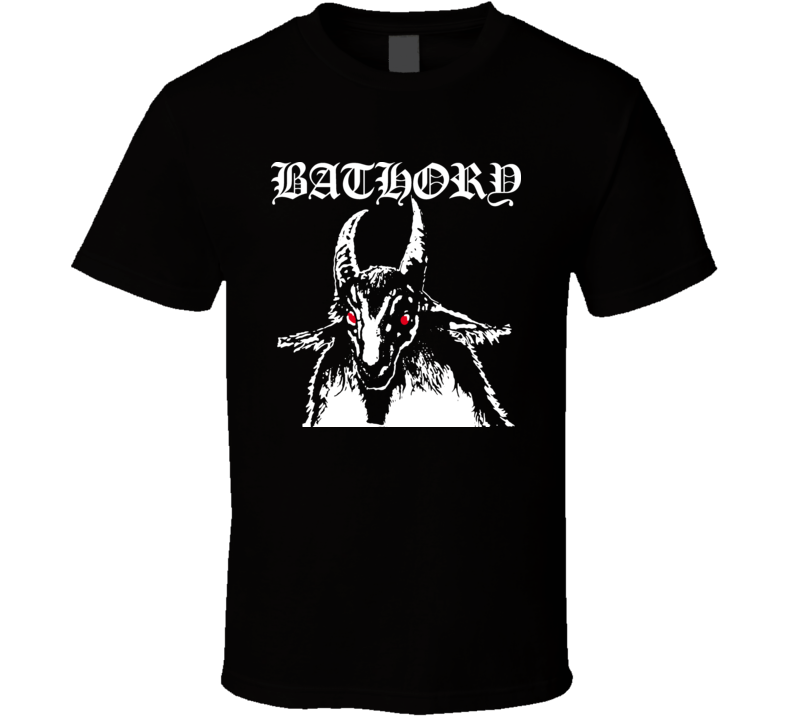 Bathory Heavy Metal Music T Shirt