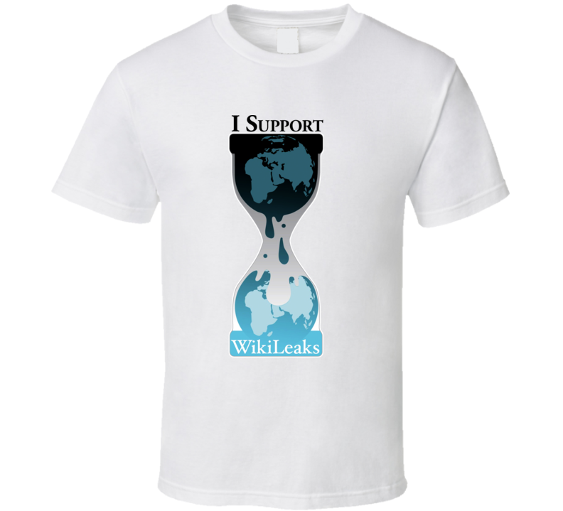 I Support Wikileaks T Shirt I Support Wikileaks T Shirt