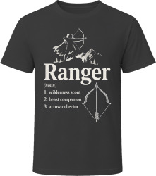 Ranger Definition RPG Role Playing Game Archer Gift T Shirt
