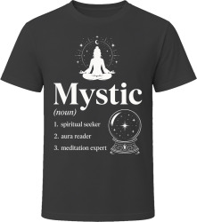 Mystic Definition RPG Role Playing Game Spiritual Seeker T Shirt