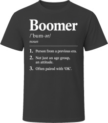Boomer Definition Funny Gen Z Gift T Shirt
