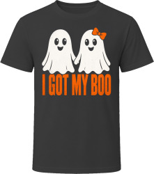 I Got My Boo. Ghost Couple Humor T Shirt