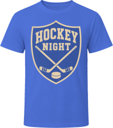 Hockey Night Retro T Shirt Hockey Night Retro T Shirt