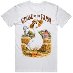 Goose on the Farm. Rustic Charm T Shirt Goose on the Farm. Rustic Charm T Shirt