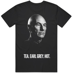 Patrick Tea. Early Grey. Hot Portrait T Shirt Patrick Tea. Early Grey. Hot Portrait T Shirt