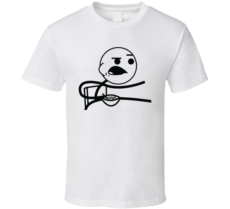 Cereal Guy Rage Comic 4chan Meme Funny T Shirt