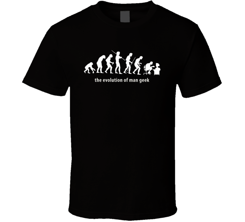 Evolution Of Geek Funny T Shirt