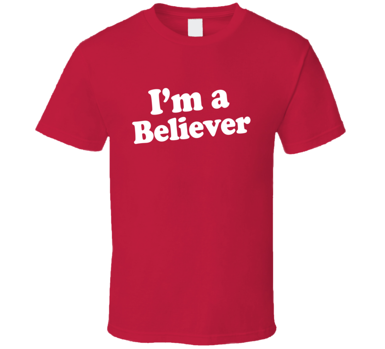 I'm a Believer Dr Pepper Customized T Shirt