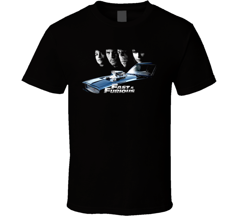 The fast and the furious t shirt The fast and the furious t shirt