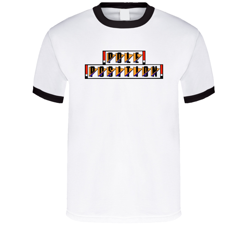 Pole Position Video Game Retro 80s T Shirt