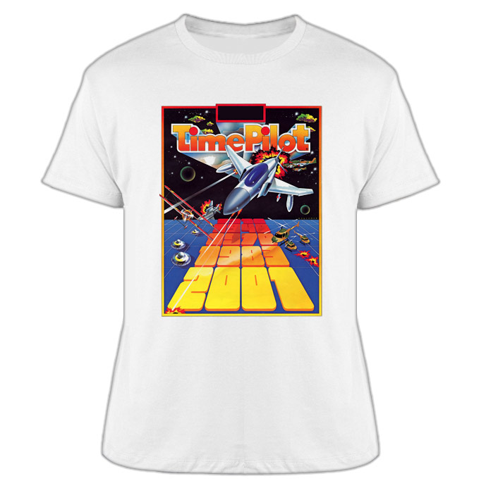 Time Pilot Video Game Retro 80s T Shirt