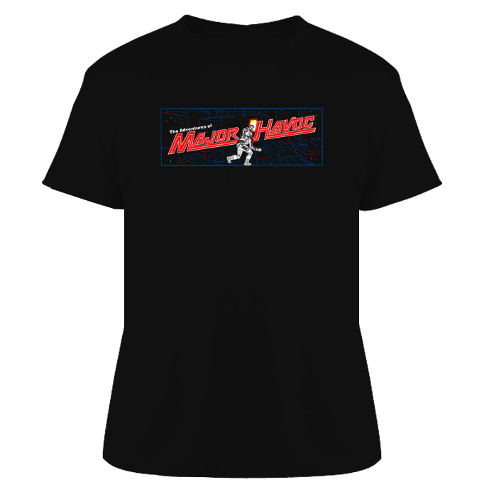 Major Havoc Video Game Retro 80s T Shirt