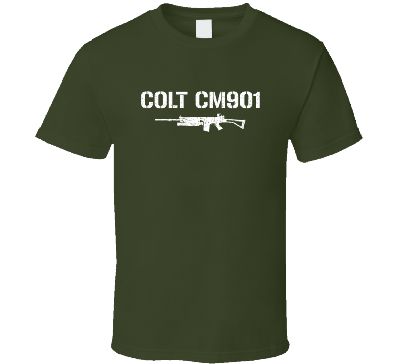 Colt Cm901 Rifle Military Distressed T Shirt