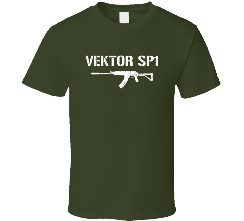 Vektor Sp1 Shotgun Military Distressed T Shirt