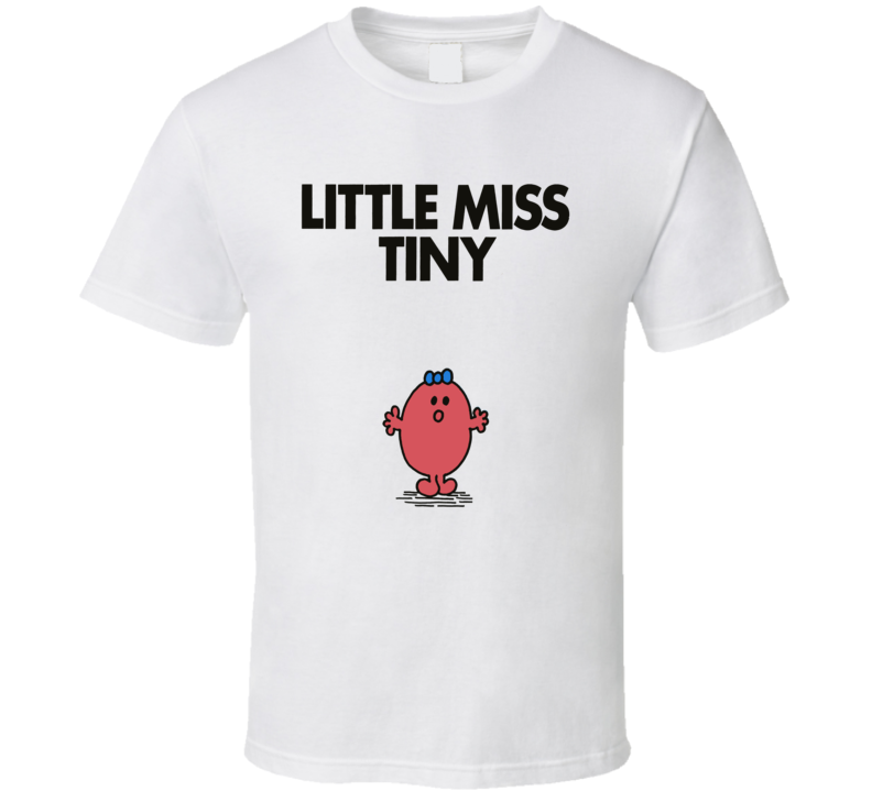 Little Miss Tiny Character From Little Miss Book Series Fan T Shirt