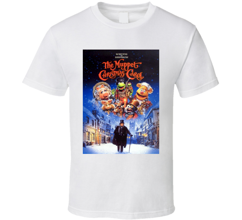 The Muppet Christmas Carol Movie Cover T Shirt