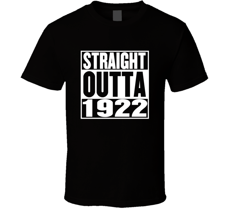 Straight Outta 1922 Movie Parody Shirt