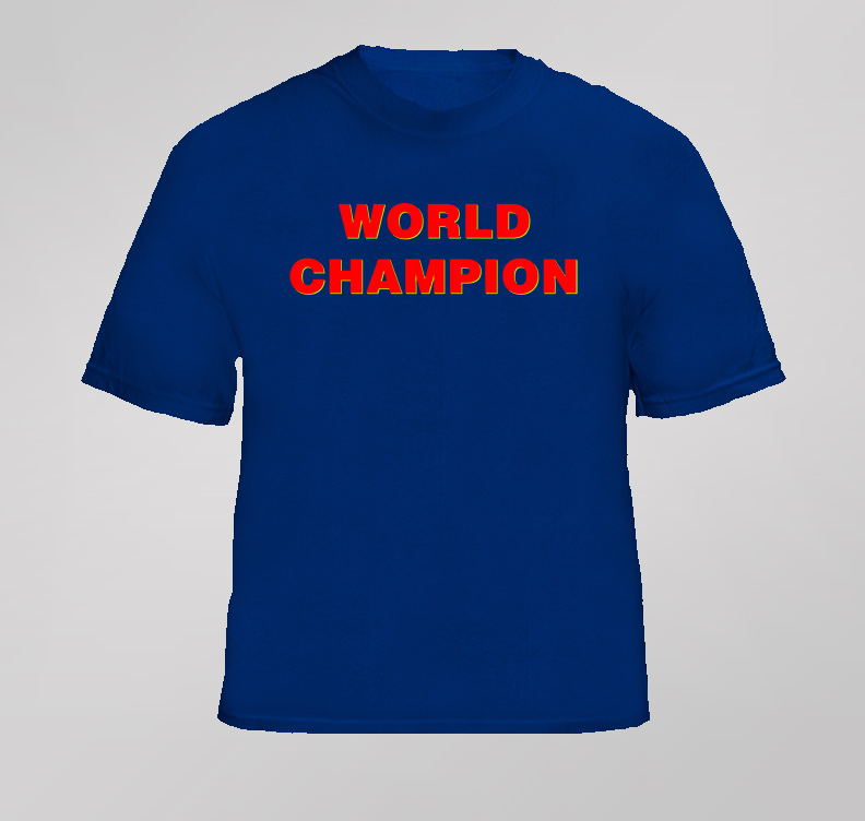 Frank 30 Rock World Champion T Shirt