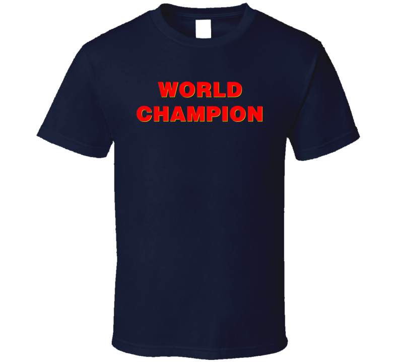 Frank 30 Rock World Champion T Shirt Frank 30 Rock World Champion T Shirt