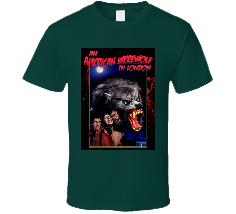 An American Werewolf in London Classic Movie Poster Retro Gift T Shirt