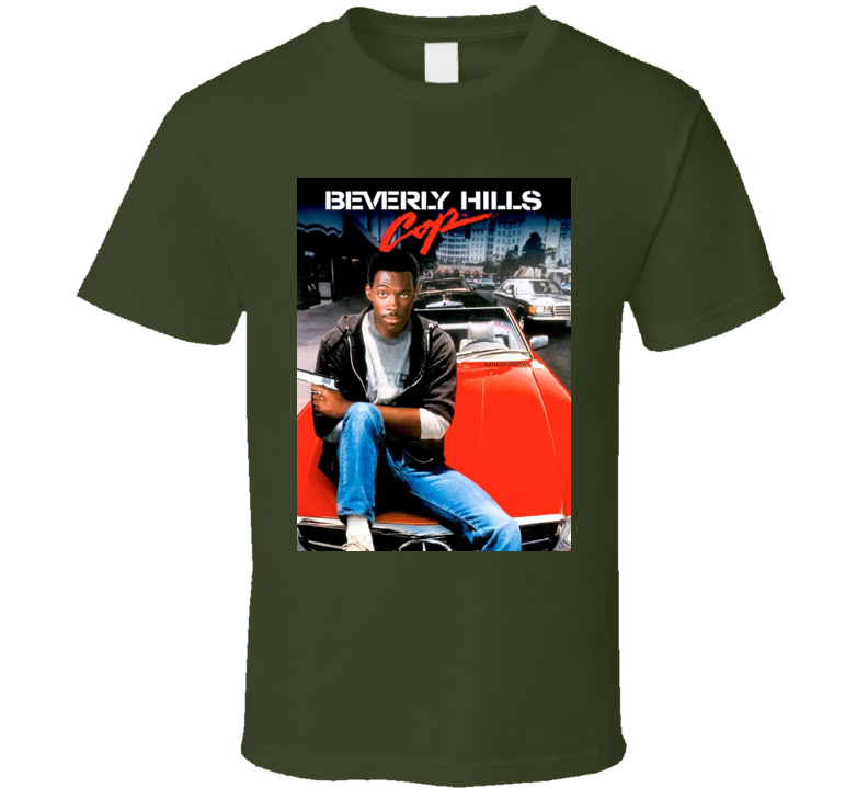 Beverly Hills Cop Classic Movie Poster Cool Vintage Gift T Shirt