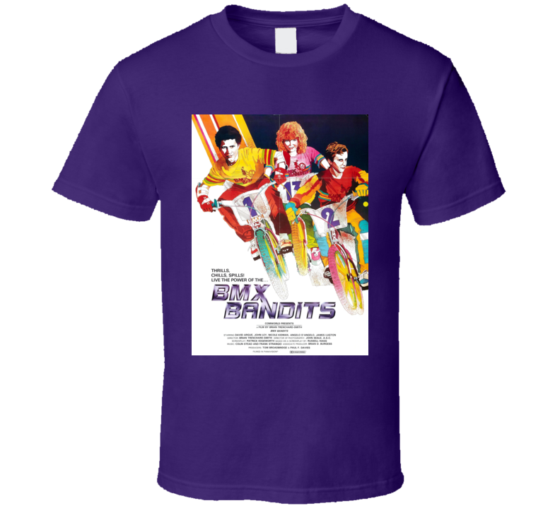 BMX Bandits Classic Movie Poster Cool Vintage Retro Gift T Shirt