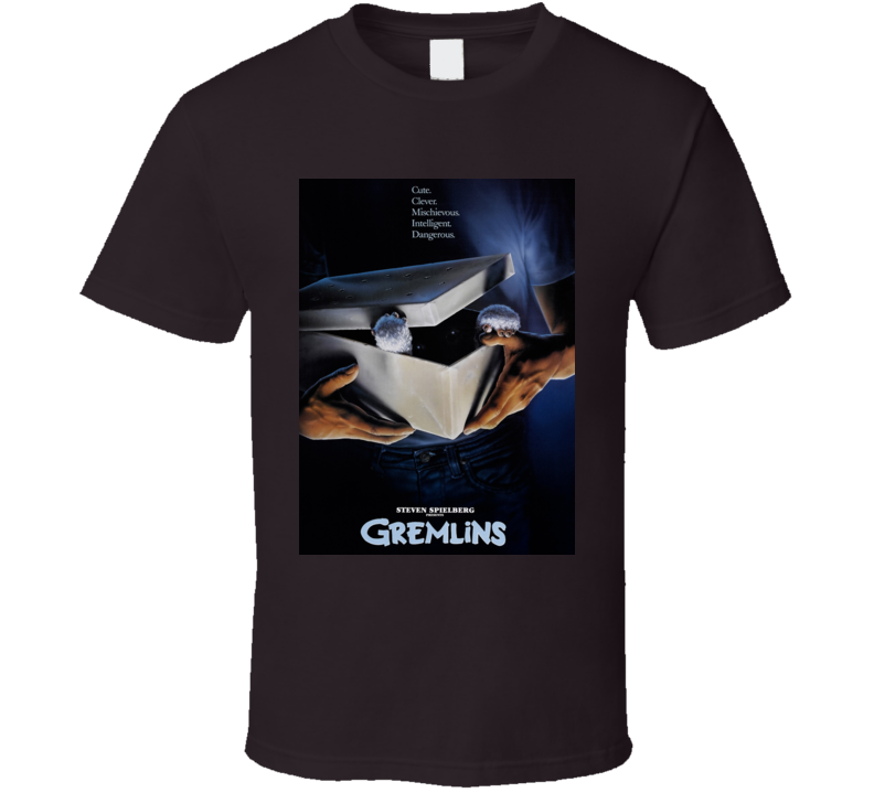 Gremlins Classic Movie Poster Cool Vintage Retro Gift T Shirt