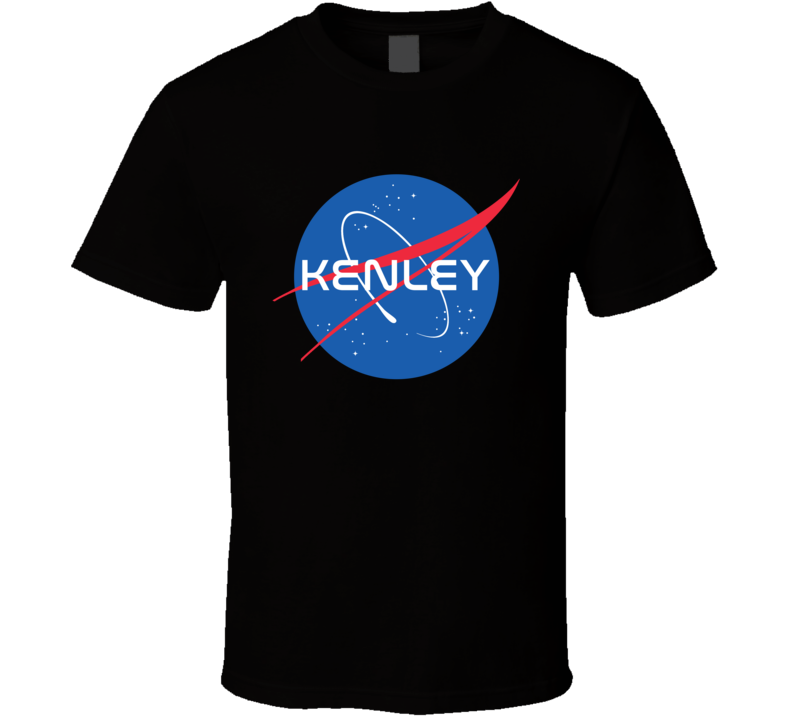 Kenley NASA Logo Your Name Space Agency T Shirt