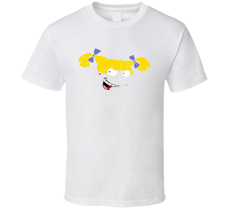 Angelica Rugrats Full Face Cartoon T Shirt