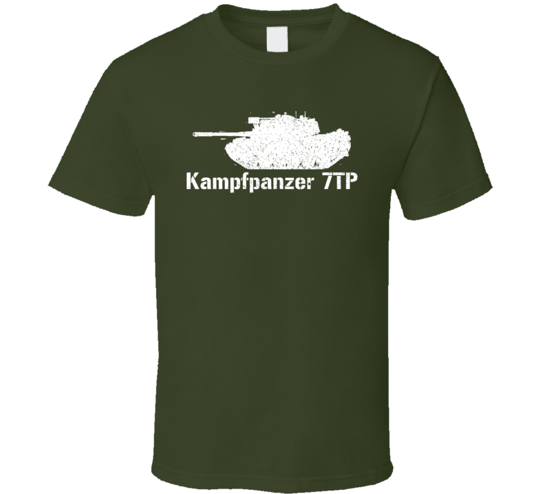 Germany Light Tank Kampfpanzer 7TP Military T Shirt