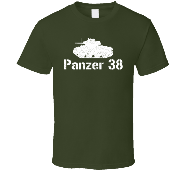 Germany Medium Tank Panzer 38 Military T Shirt