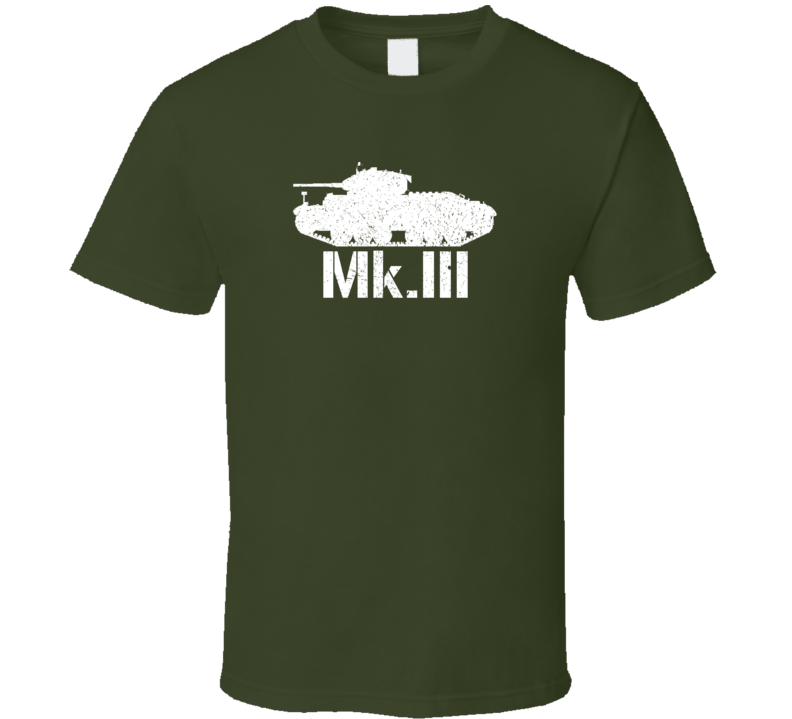 United Kingdom Light Tank Mk.III Military T Shirt