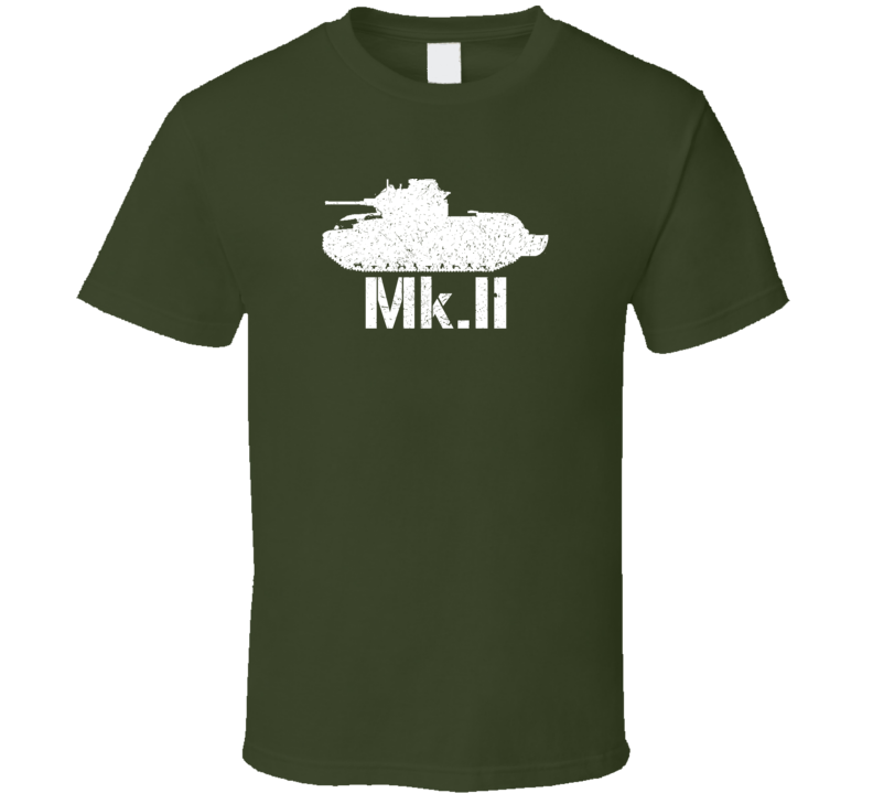 United Kingdom Medium Tank Mk.II Military T Shirt