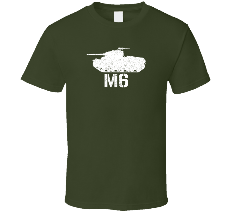 United States Heavy Tank M6 Military T Shirt