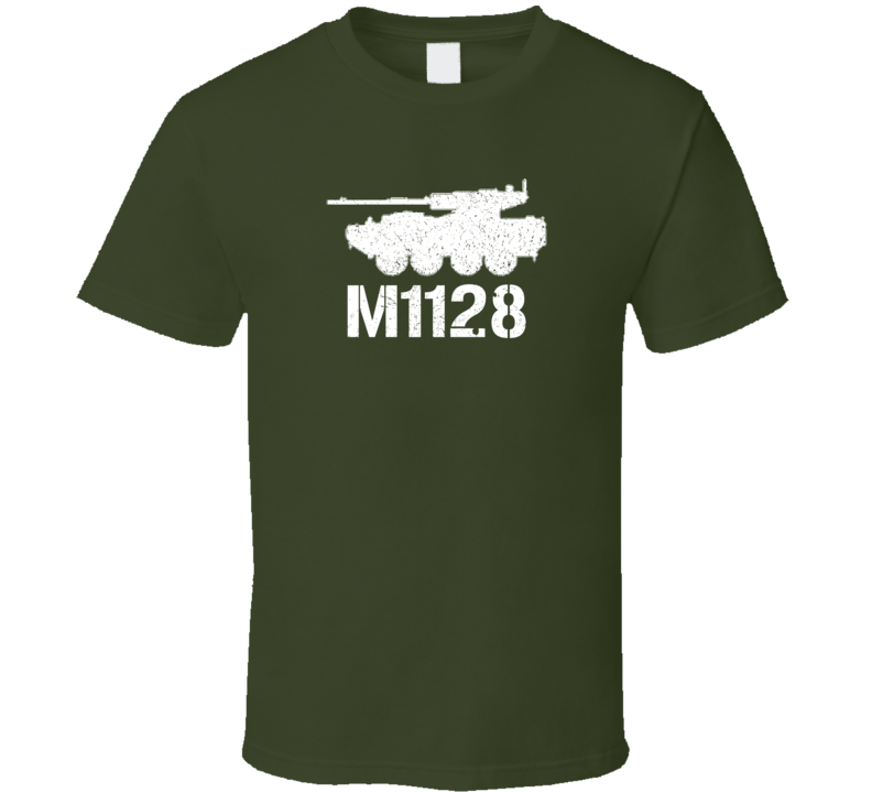 United States Mobile Gun System M1128 Military T Shirt