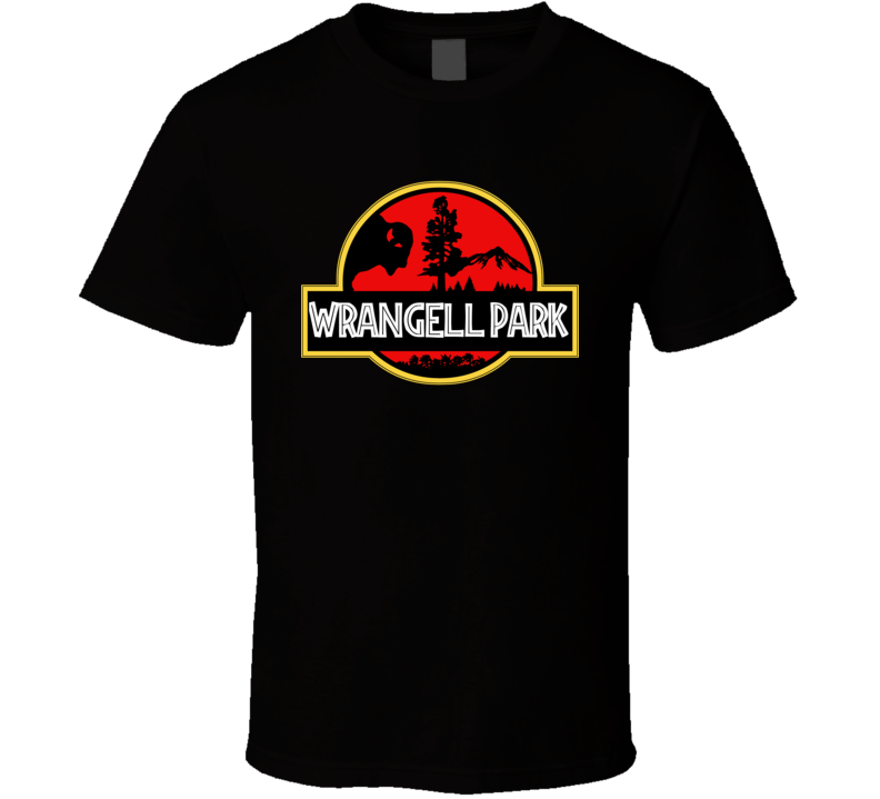 Wrangell Park National Park Jurassic Park Parody T Shirt