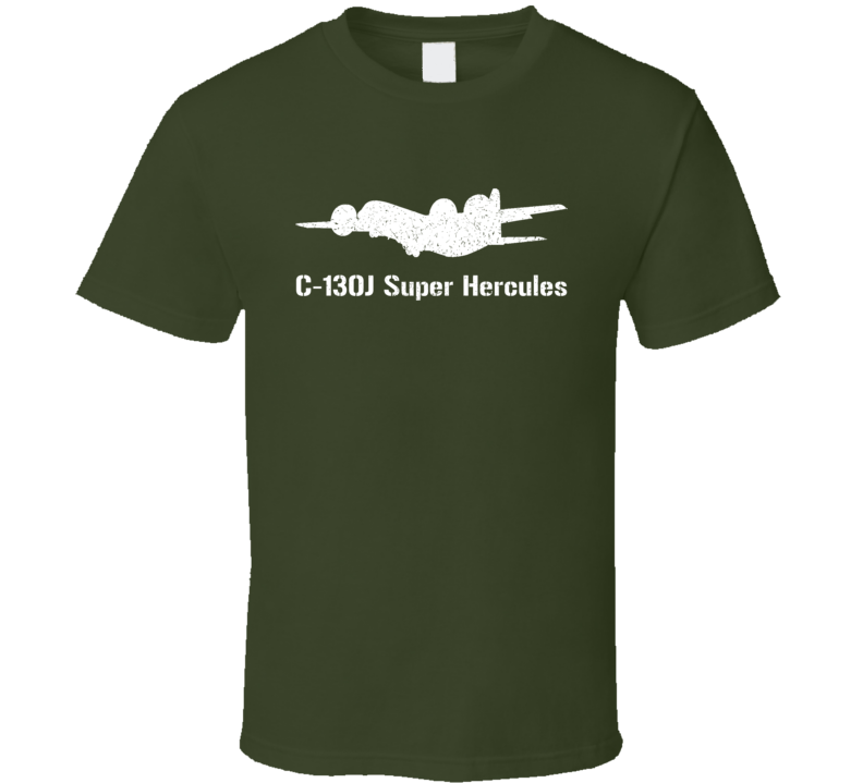 C-130J Super Hercules Propeller Military T Shirt