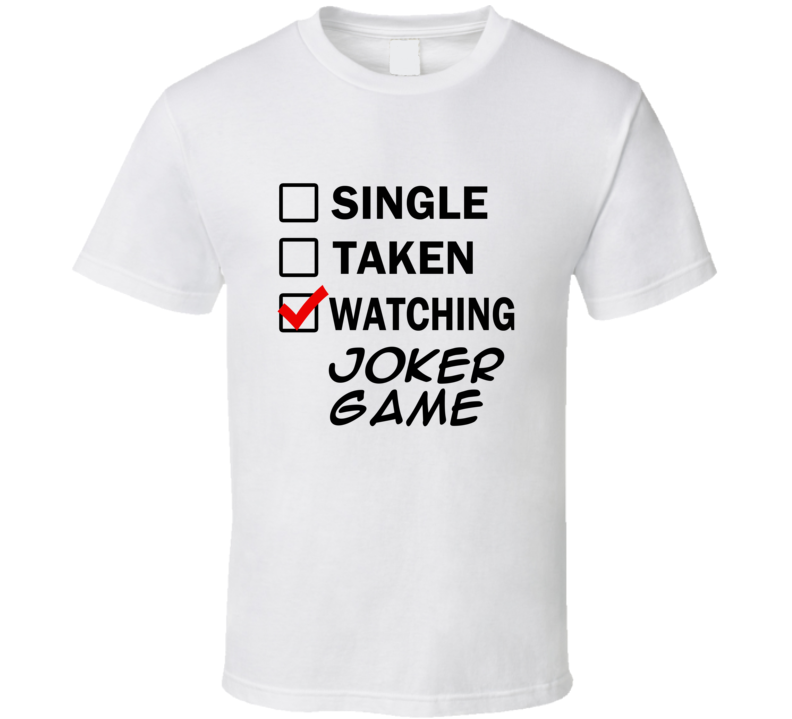 Life Is Short Watch JOKER GAME Anime TV T Shirt