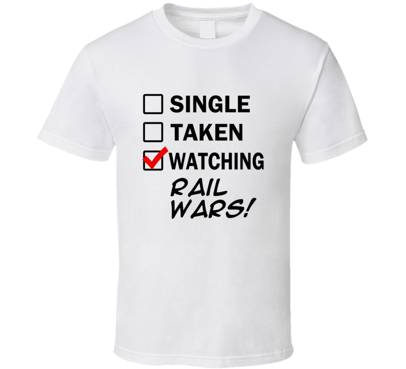 Life Is Short Watch Rail Wars! Anime TV T Shirt