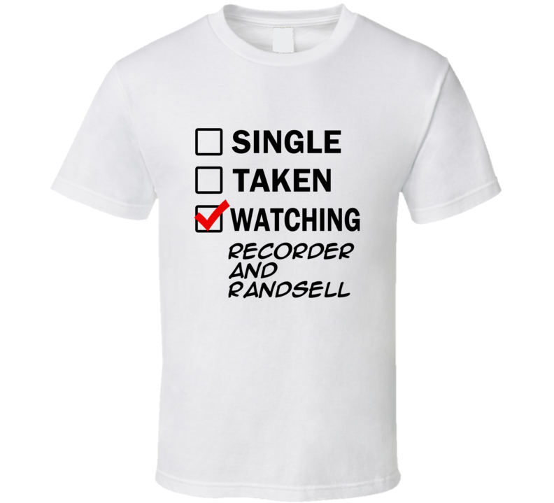 Life Is Short Watch Recorder and Randsell Anime TV T Shirt