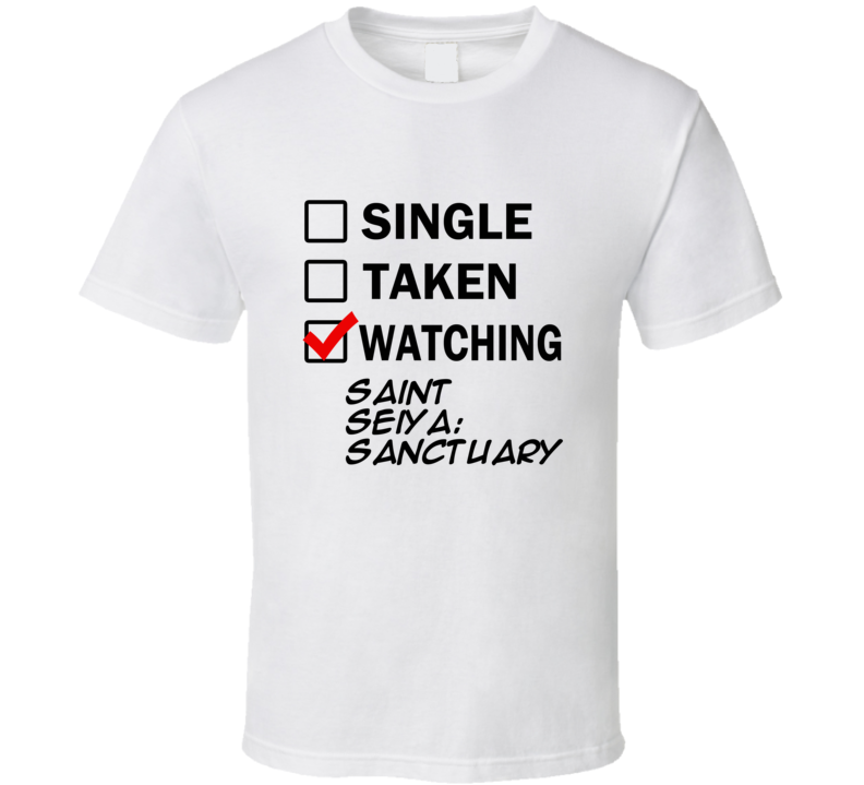 Life Is Short Watch Saint Seiya: Sanctuary Anime TV T Shirt