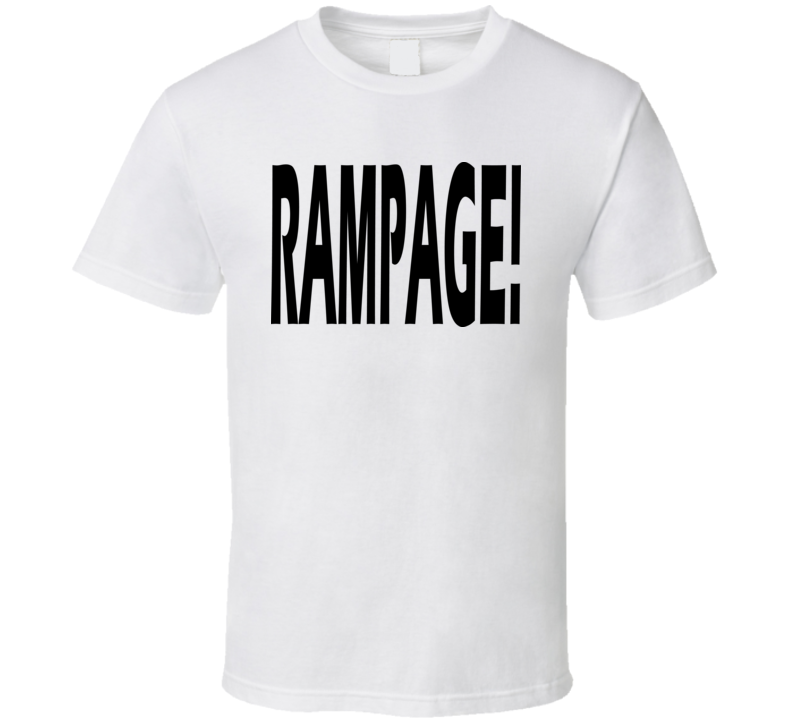 Rampage Video Game Unreal Tournament T Shirt