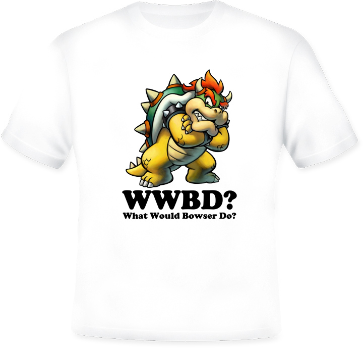 What Would Bowser Do T Shirt What Would Bowser Do T Shirt