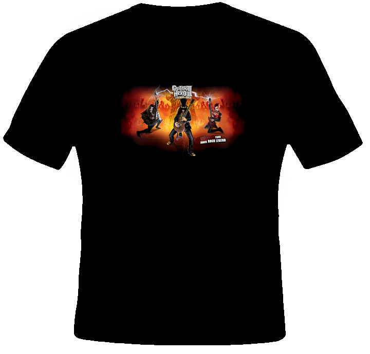 Guitar Hero 3 Legends of Rock Cool T Shirt