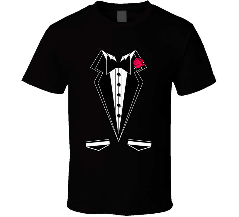 Tuxedo Bachelor Wedding T Shirt