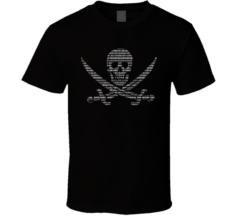 Hacker Pirate Flag T Shirt