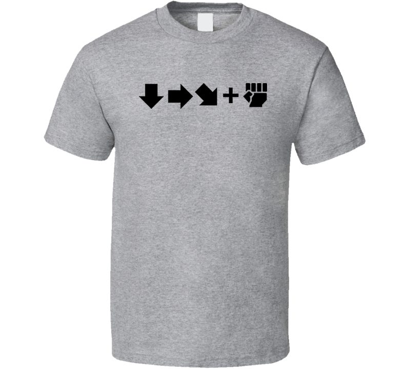 Shoryuken Arrow Button T Shirt