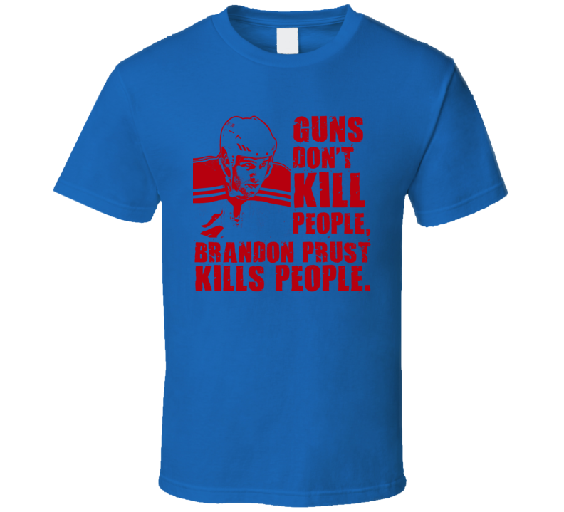 Brandon Prust New York Hockey T Shirt