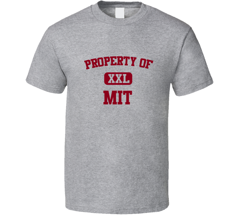 Property of MIT XXL Massachusetts Institute of Technology T Shirt