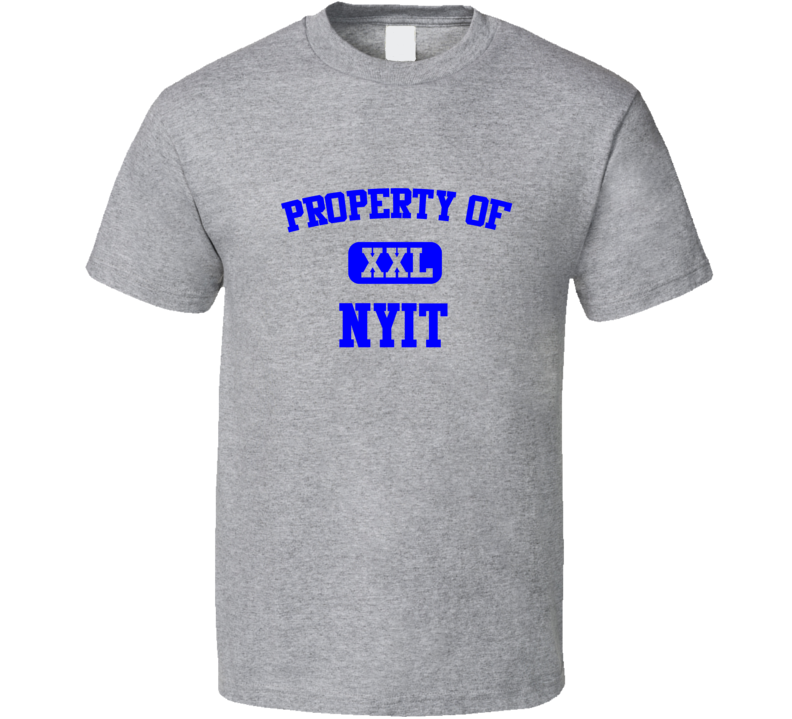 Property of NYIT XXL New York Institute of Technology T Shirt